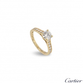 Cartier Solitaire 1895 Diamond Ring 1.06ct H/VVS1 XXX
